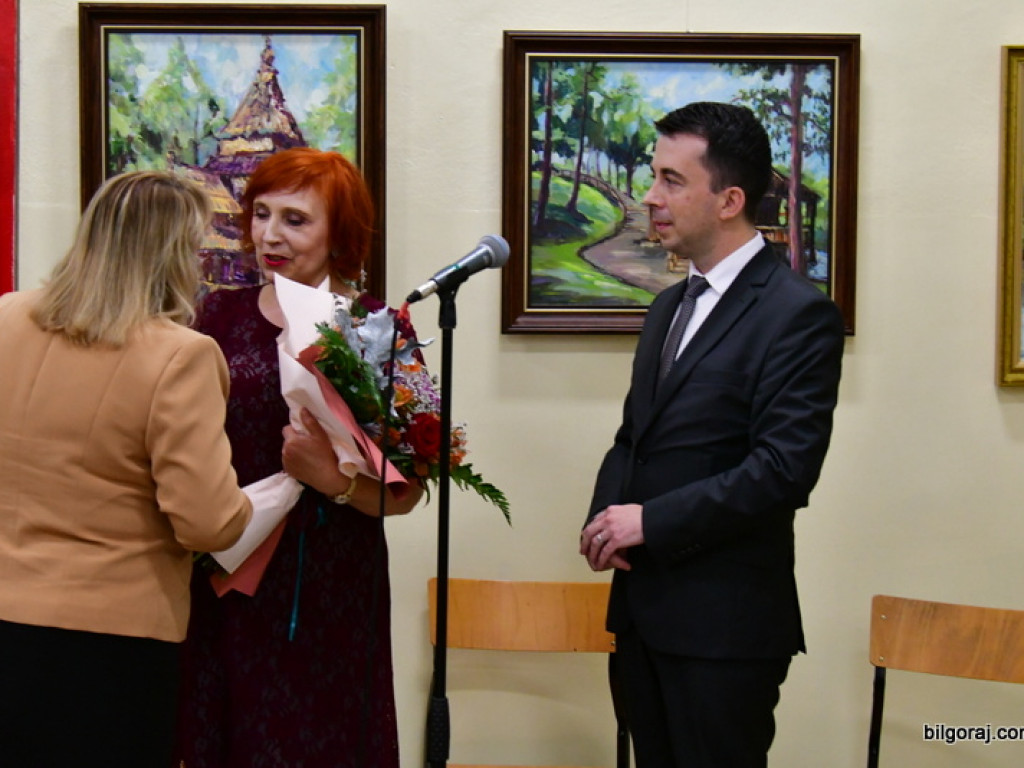 Wystawa Malarstwa z okazji jubileuszu 35 lat pracy twórczej Anny Świcy (FOTO)