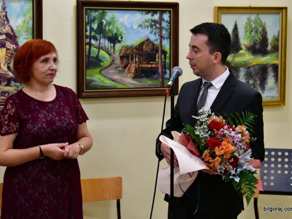 Wystawa Malarstwa z okazji jubileuszu 35 lat pracy twórczej Anny Świcy (FOTO)