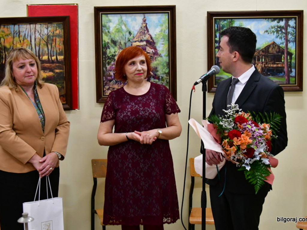 Wystawa Malarstwa z okazji jubileuszu 35 lat pracy twórczej Anny Świcy (FOTO)