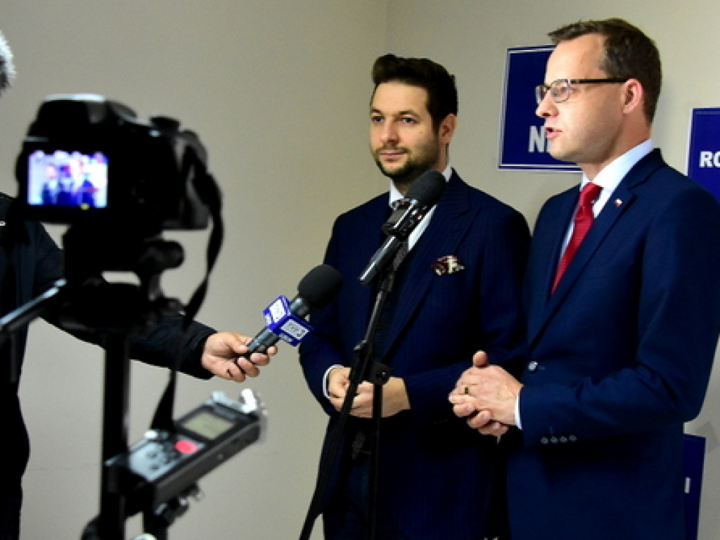 Patryk Jaki wspiera Marcina Romanowskiego (FOTO)