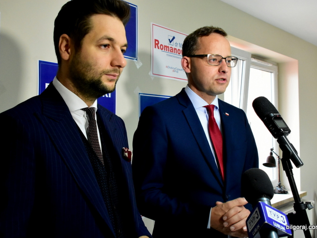 Patryk Jaki wspiera Marcina Romanowskiego (FOTO)