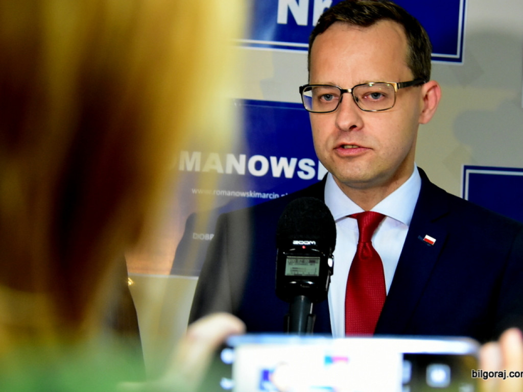 Patryk Jaki wspiera Marcina Romanowskiego (FOTO)