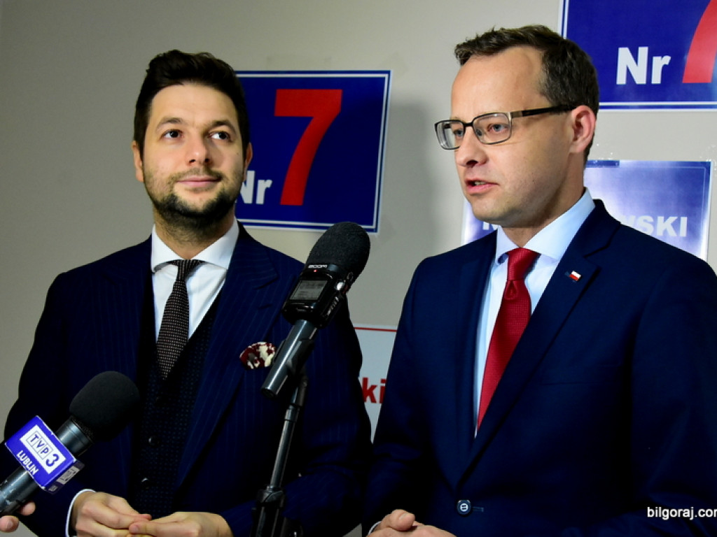 Patryk Jaki wspiera Marcina Romanowskiego (FOTO)