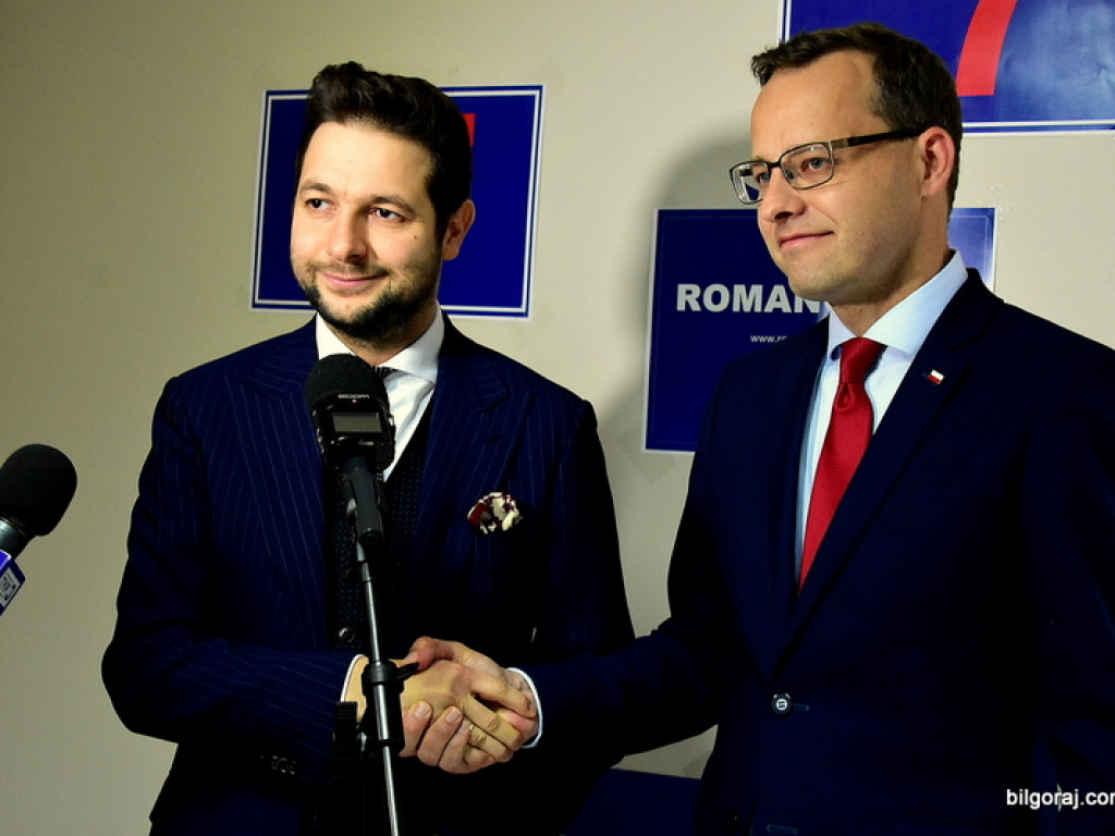 Patryk Jaki wspiera Marcina Romanowskiego (FOTO)