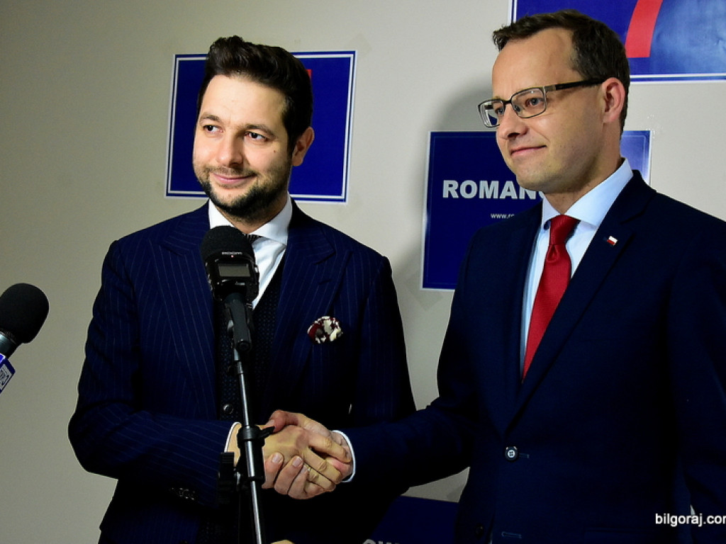 Patryk Jaki wspiera Marcina Romanowskiego (FOTO)