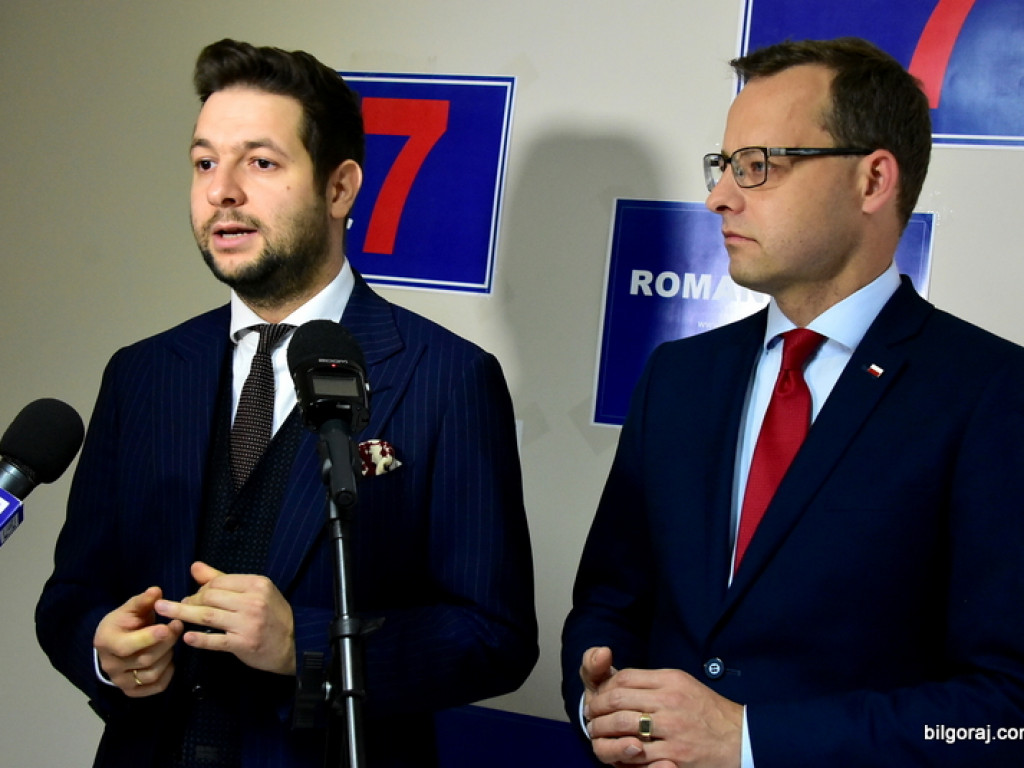 Patryk Jaki wspiera Marcina Romanowskiego (FOTO)