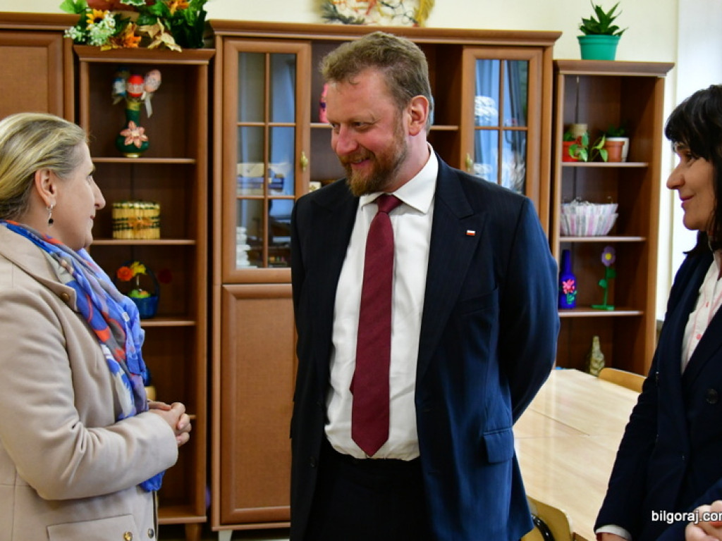 Minister zdrowia z wizytą w Medycznym Studium Zawodowym w Biłgoraju (FOTO)