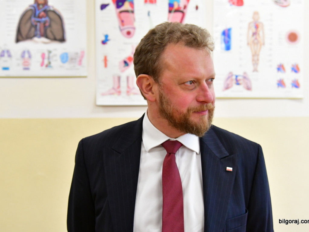 Minister zdrowia z wizytą w Medycznym Studium Zawodowym w Biłgoraju (FOTO)