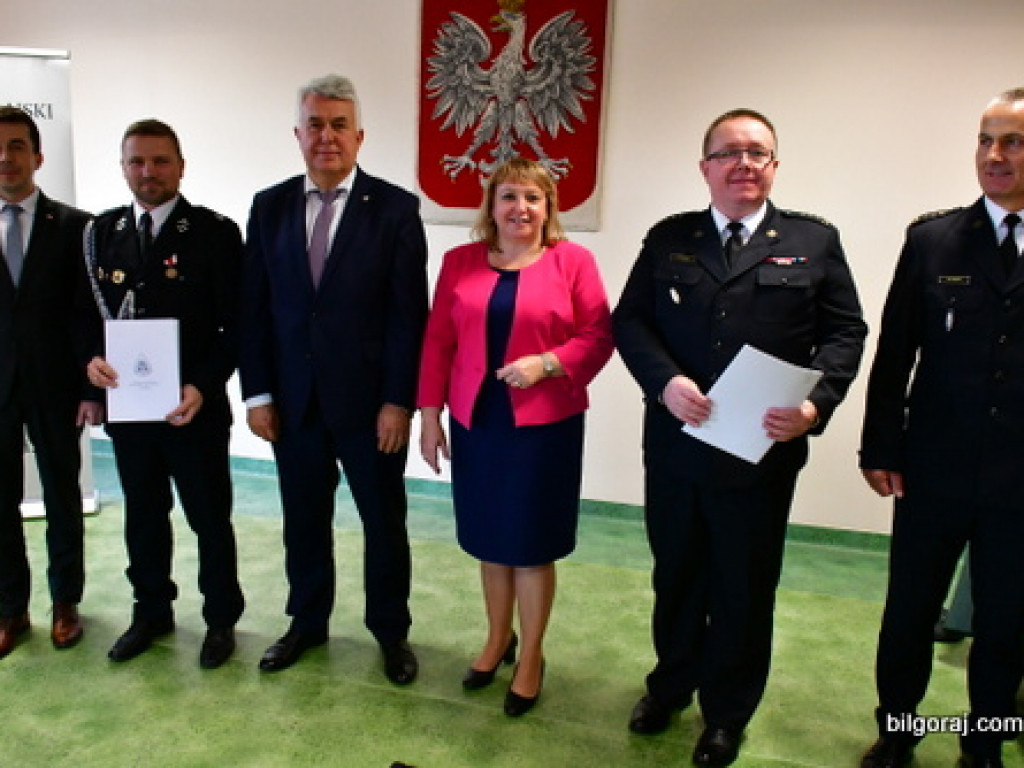 Ponad 600 tys. zł na działalność pozaratunkową dla jednostek OSP z Powiatu Biłgorajskiego (FOTO)
