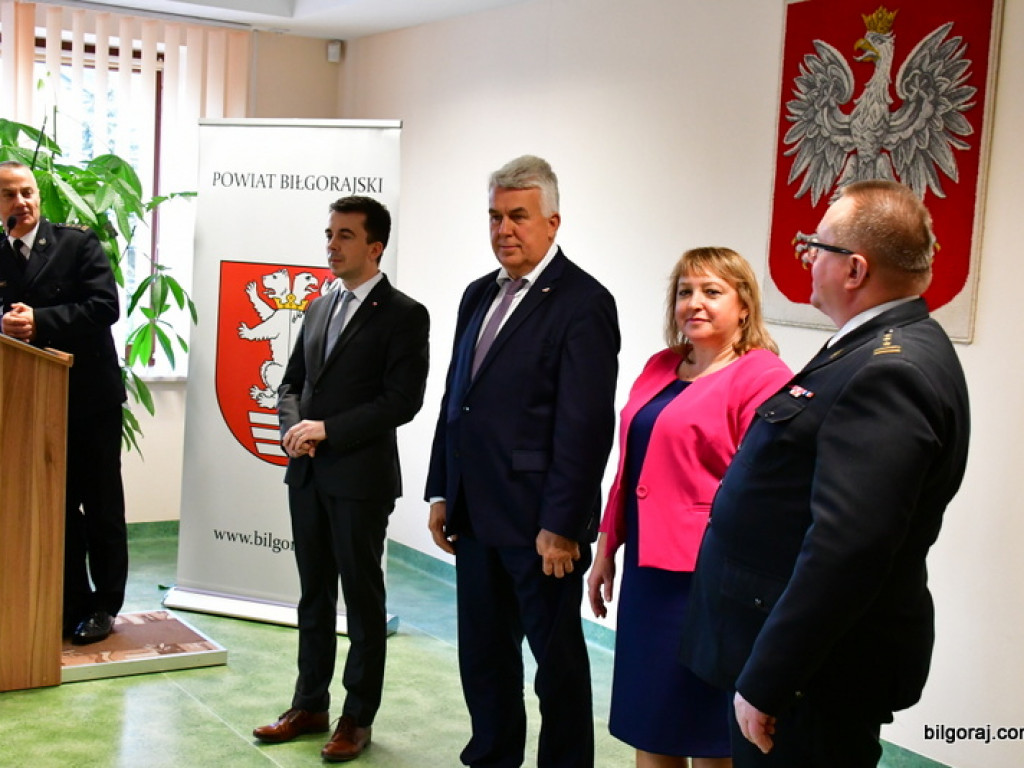 Ponad 600 tys. zł na działalność pozaratunkową dla jednostek OSP z Powiatu Biłgorajskiego (FOTO)