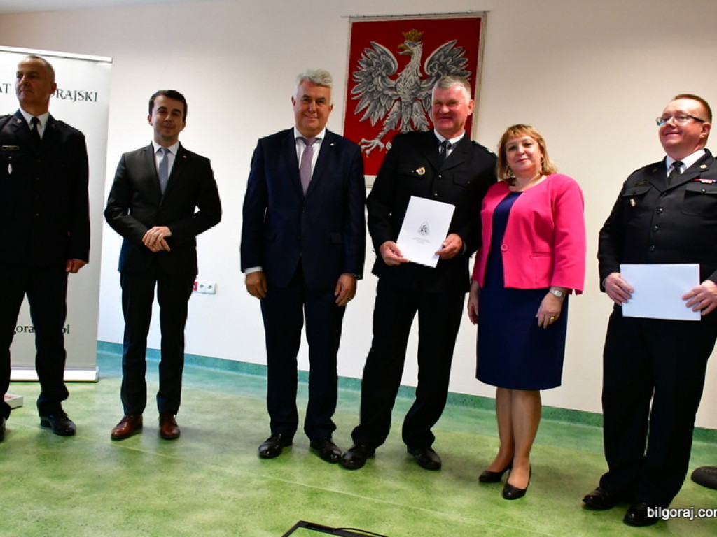 Ponad 600 tys. zł na działalność pozaratunkową dla jednostek OSP z Powiatu Biłgorajskiego (FOTO)