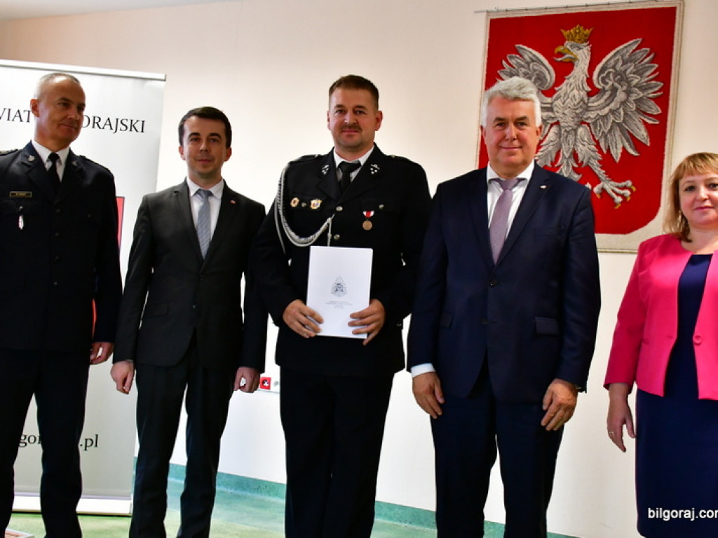 Ponad 600 tys. zł na działalność pozaratunkową dla jednostek OSP z Powiatu Biłgorajskiego (FOTO)