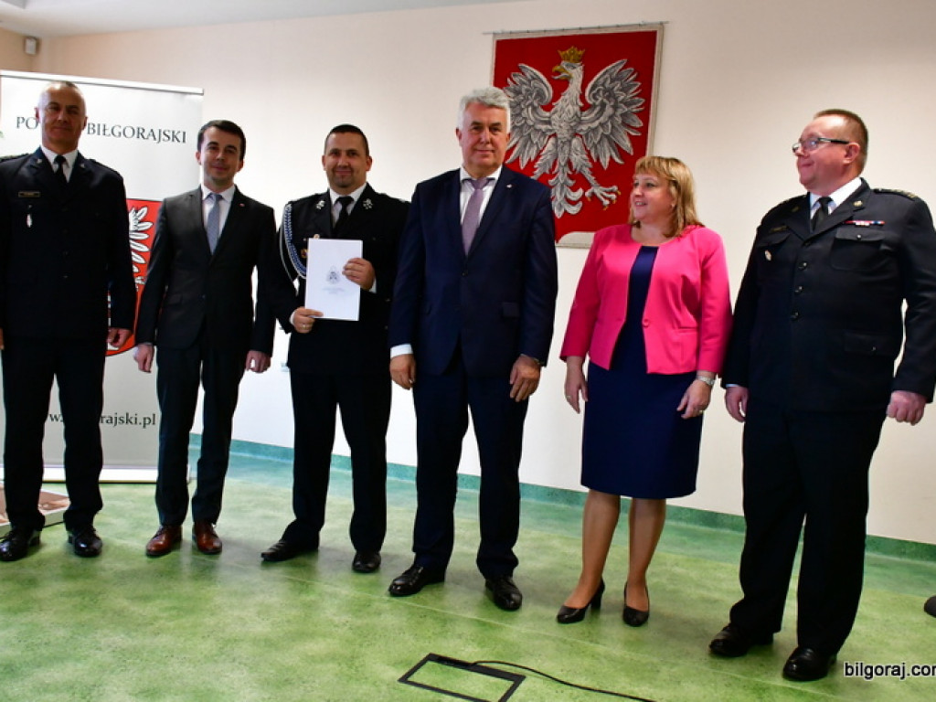 Ponad 600 tys. zł na działalność pozaratunkową dla jednostek OSP z Powiatu Biłgorajskiego (FOTO)