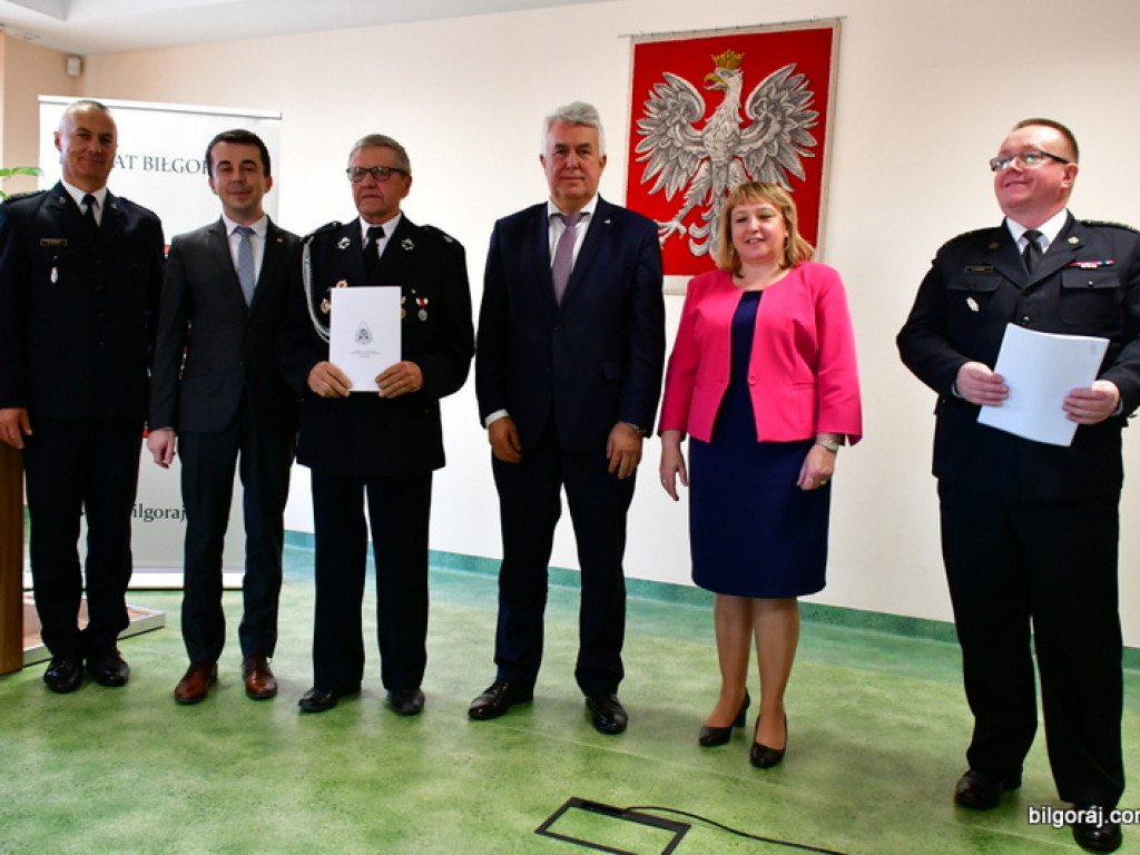 Ponad 600 tys. zł na działalność pozaratunkową dla jednostek OSP z Powiatu Biłgorajskiego (FOTO)