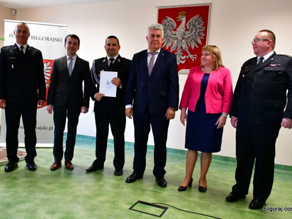 Ponad 600 tys. zł na działalność pozaratunkową dla jednostek OSP z Powiatu Biłgorajskiego (FOTO)