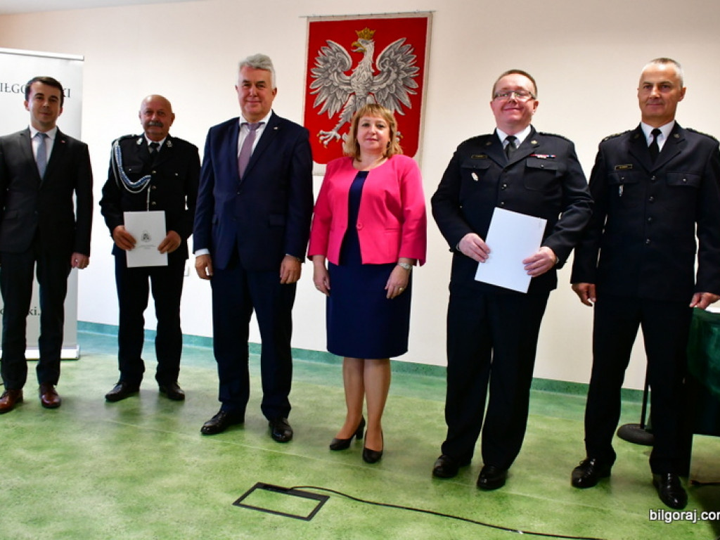 Ponad 600 tys. zł na działalność pozaratunkową dla jednostek OSP z Powiatu Biłgorajskiego (FOTO)