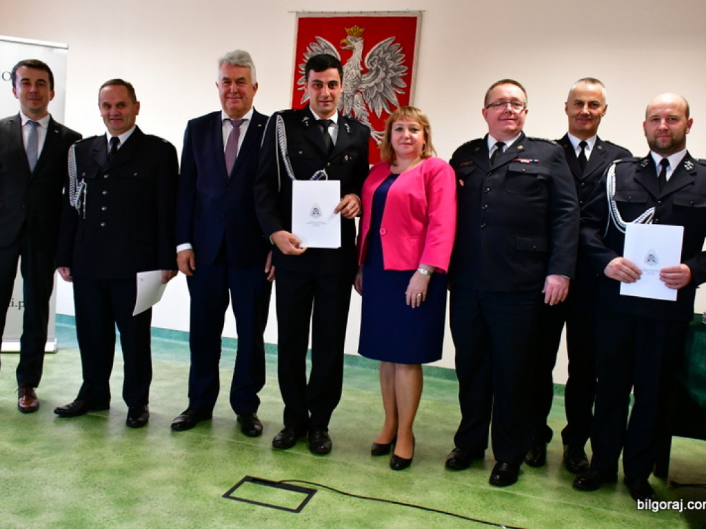 Ponad 600 tys. zł na działalność pozaratunkową dla jednostek OSP z Powiatu Biłgorajskiego (FOTO)