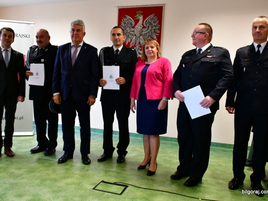 Ponad 600 tys. zł na działalność pozaratunkową dla jednostek OSP z Powiatu Biłgorajskiego (FOTO)