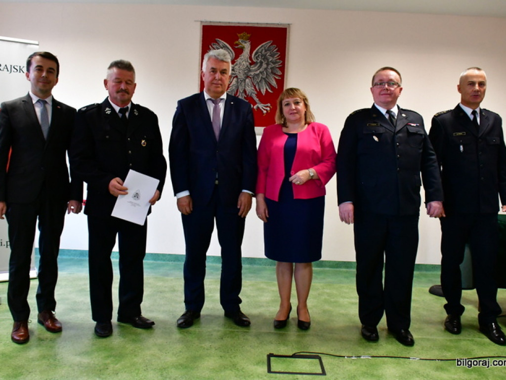 Ponad 600 tys. zł na działalność pozaratunkową dla jednostek OSP z Powiatu Biłgorajskiego (FOTO)