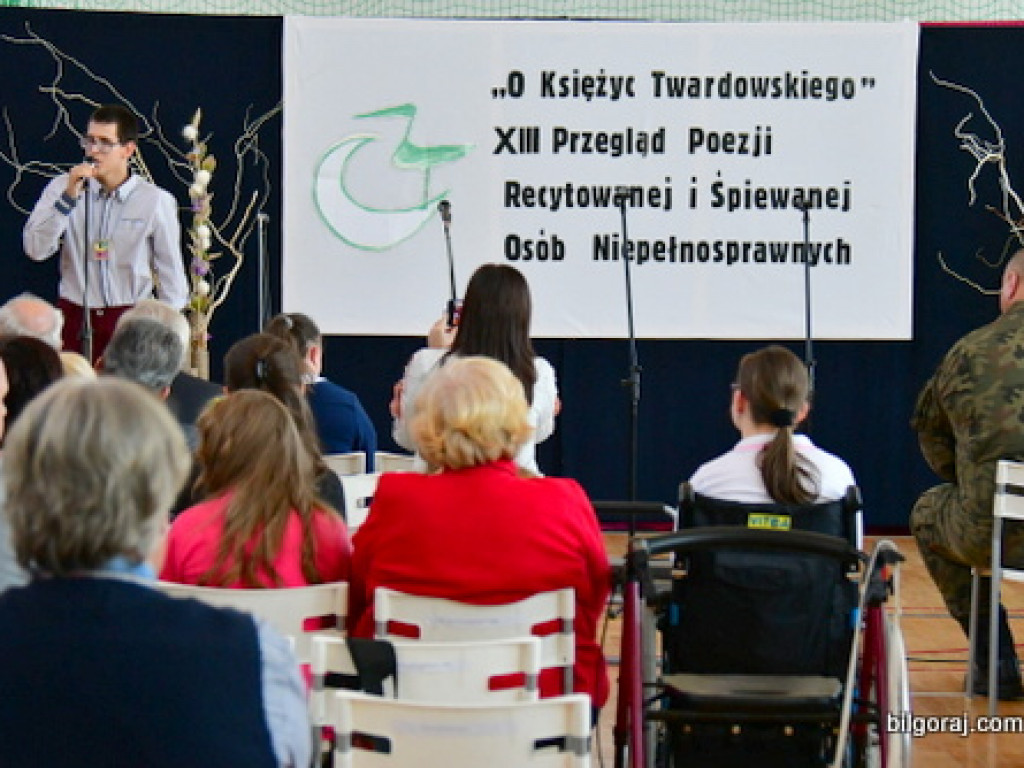 XIII Przegląd Poezji Recytowanej i Śpiewanej Osób Niepełnosprawnych „O Księżyc Twardowskiego” (FOTO)