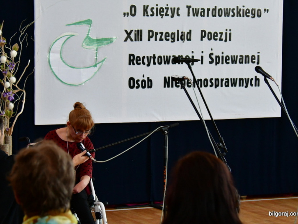 XIII Przegląd Poezji Recytowanej i Śpiewanej Osób Niepełnosprawnych „O Księżyc Twardowskiego” (FOTO)