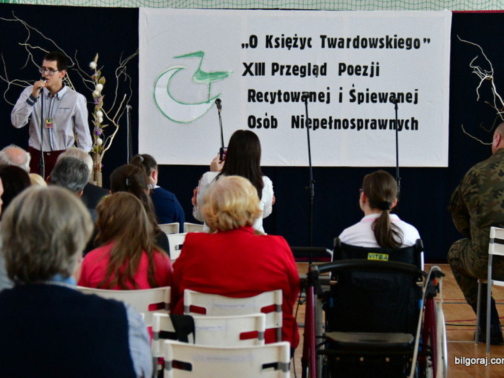XIII Przegląd Poezji Recytowanej i Śpiewanej Osób Niepełnosprawnych „O Księżyc Twardowskiego” (FOTO)