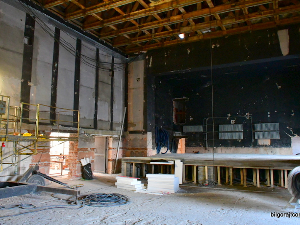 Trwa remont Tarnogrodzkiego Ośrodka Kultury (FOTO)