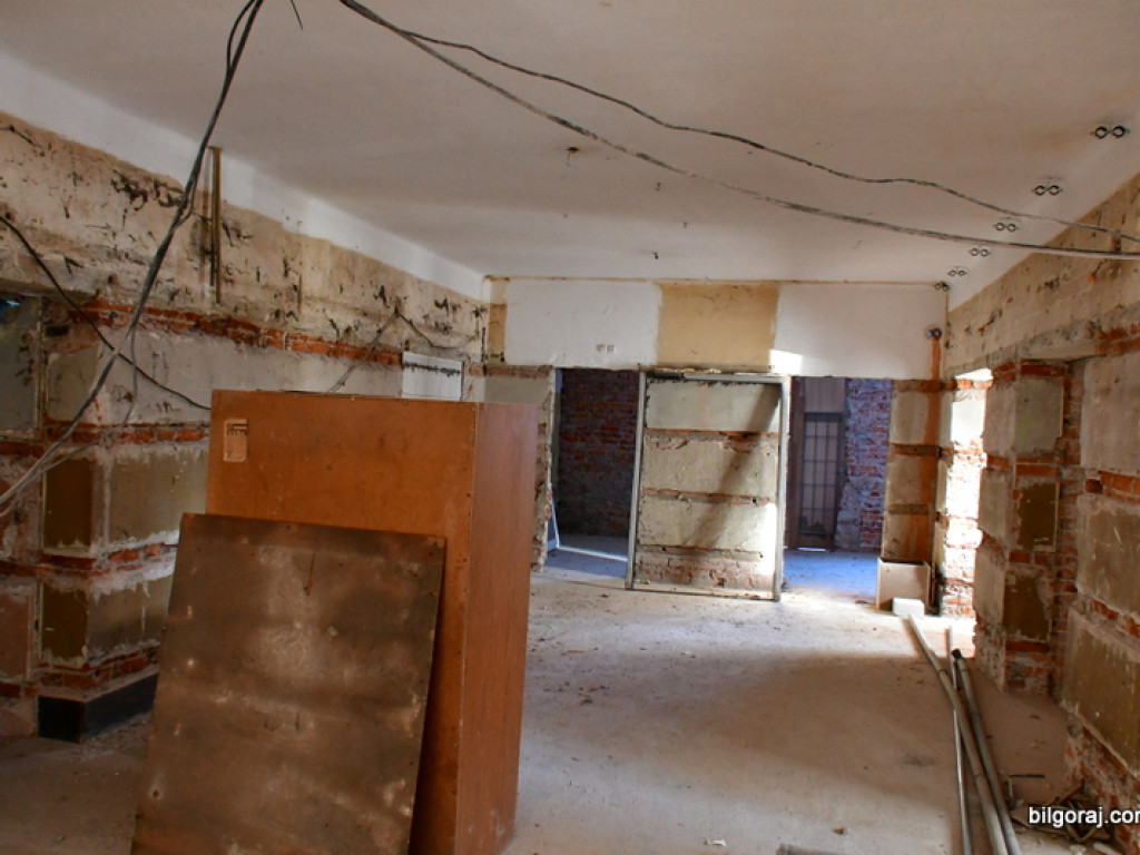 Trwa remont Tarnogrodzkiego Ośrodka Kultury (FOTO)