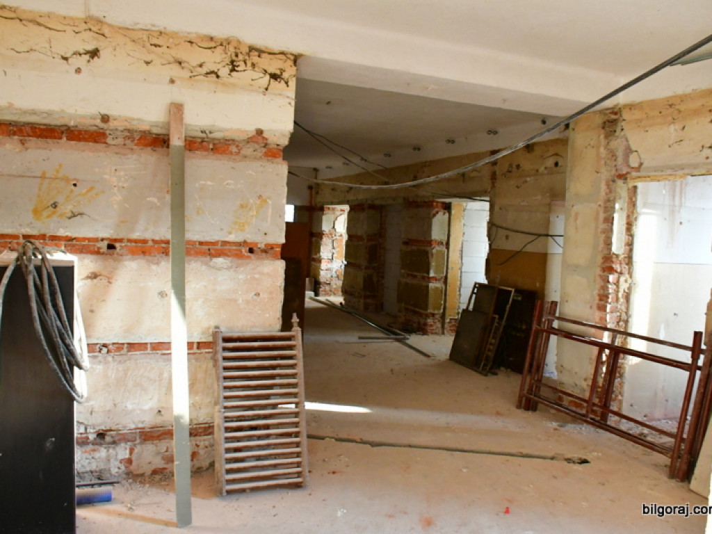Trwa remont Tarnogrodzkiego Ośrodka Kultury (FOTO)