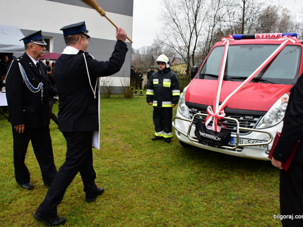 Nowy samochód dla jednostki OSP w Starym Bidaczowie (FOTO)