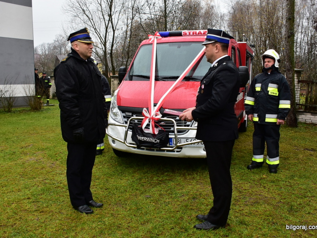 Nowy samochód dla jednostki OSP w Starym Bidaczowie (FOTO)
