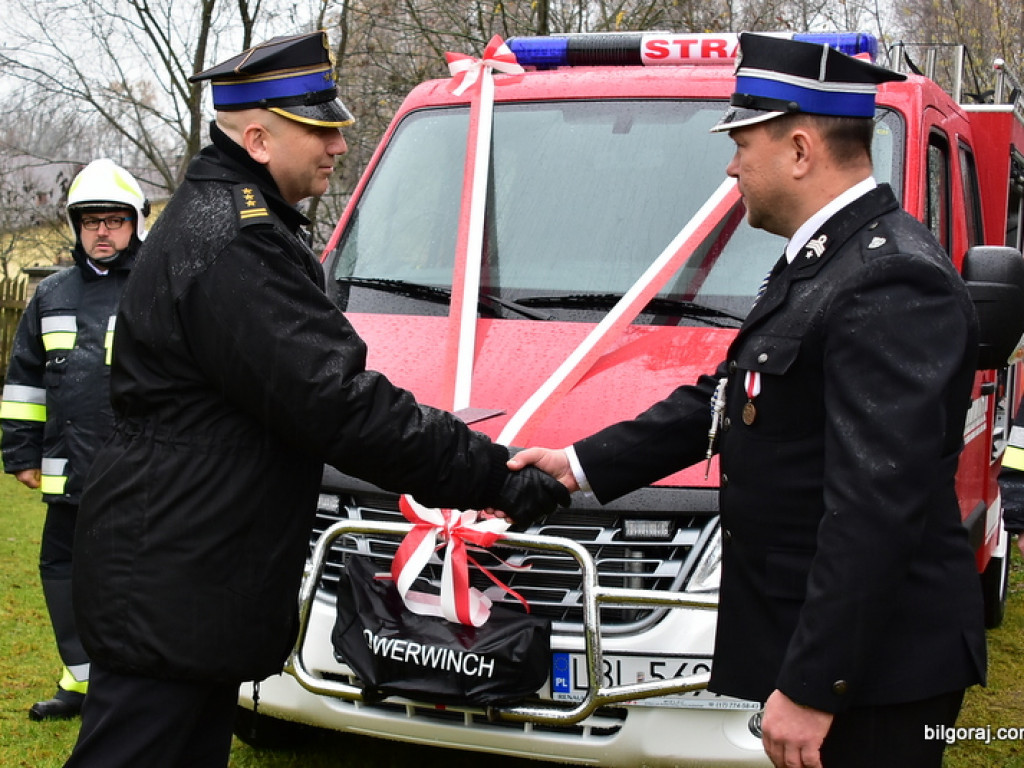 Nowy samochód dla jednostki OSP w Starym Bidaczowie (FOTO)