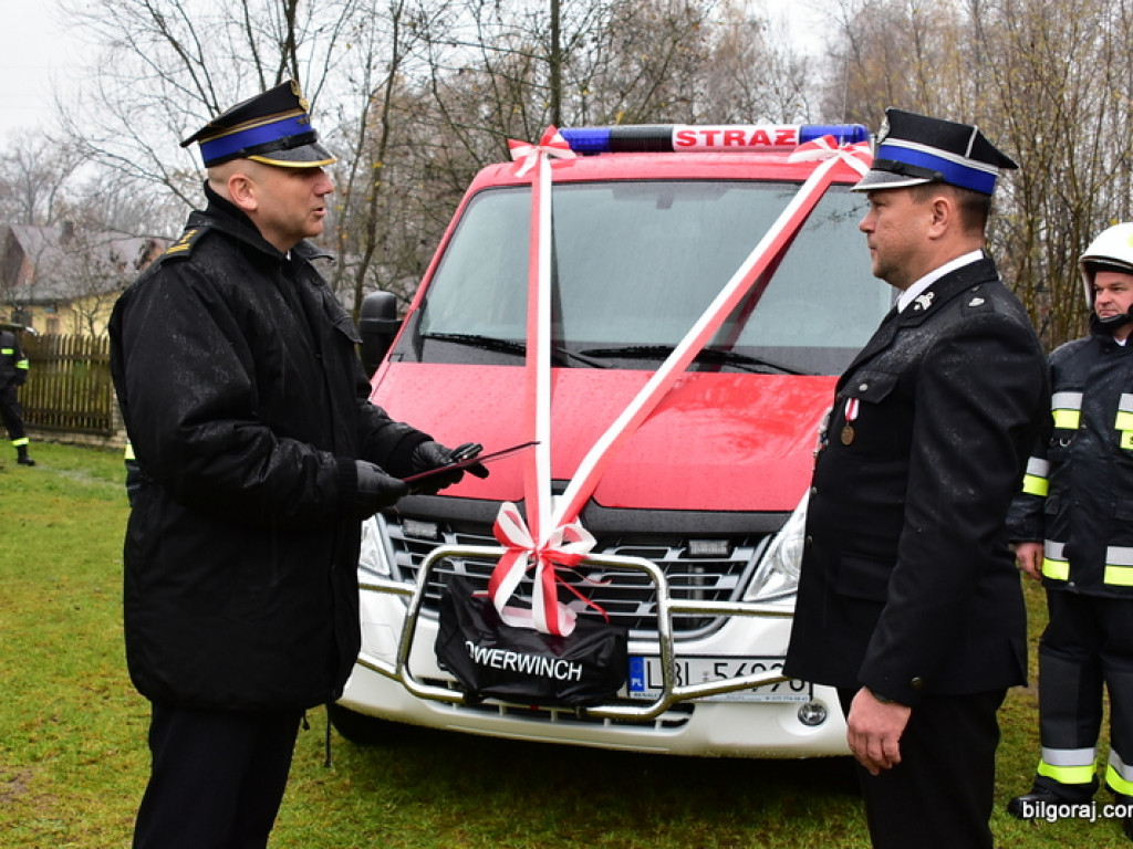 Nowy samochód dla jednostki OSP w Starym Bidaczowie (FOTO)