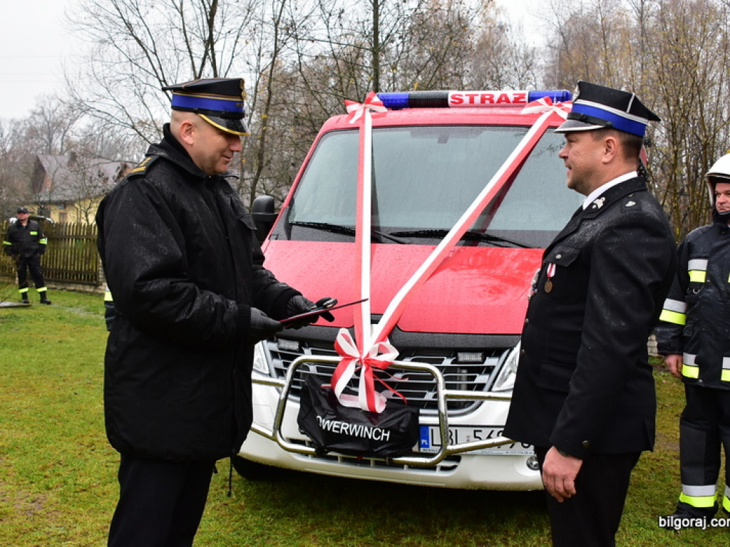 Nowy samochód dla jednostki OSP w Starym Bidaczowie (FOTO)