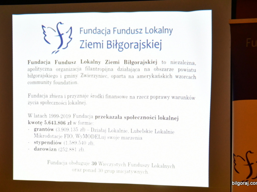 20 lat Fundacji Fundusz Lokalny Ziemi Biłgorajskiej (FOTO)