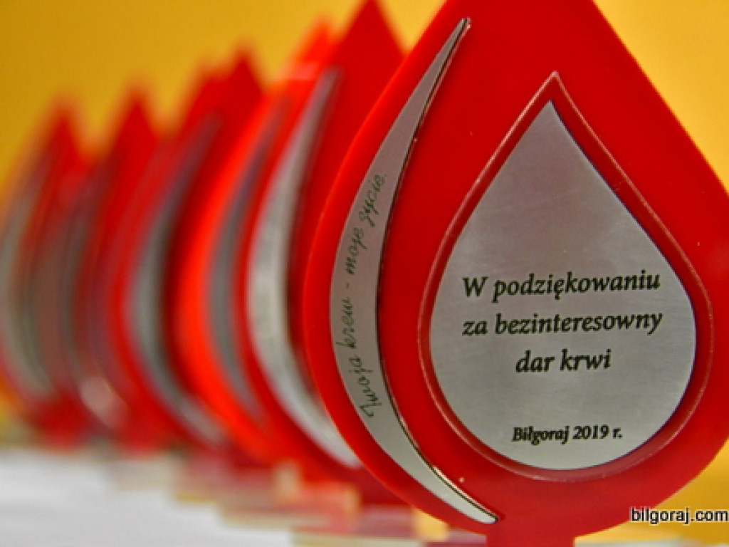 Spotkanie krwiodawców. Były medale, wyróżnienia i podziękowania (FOTO)
