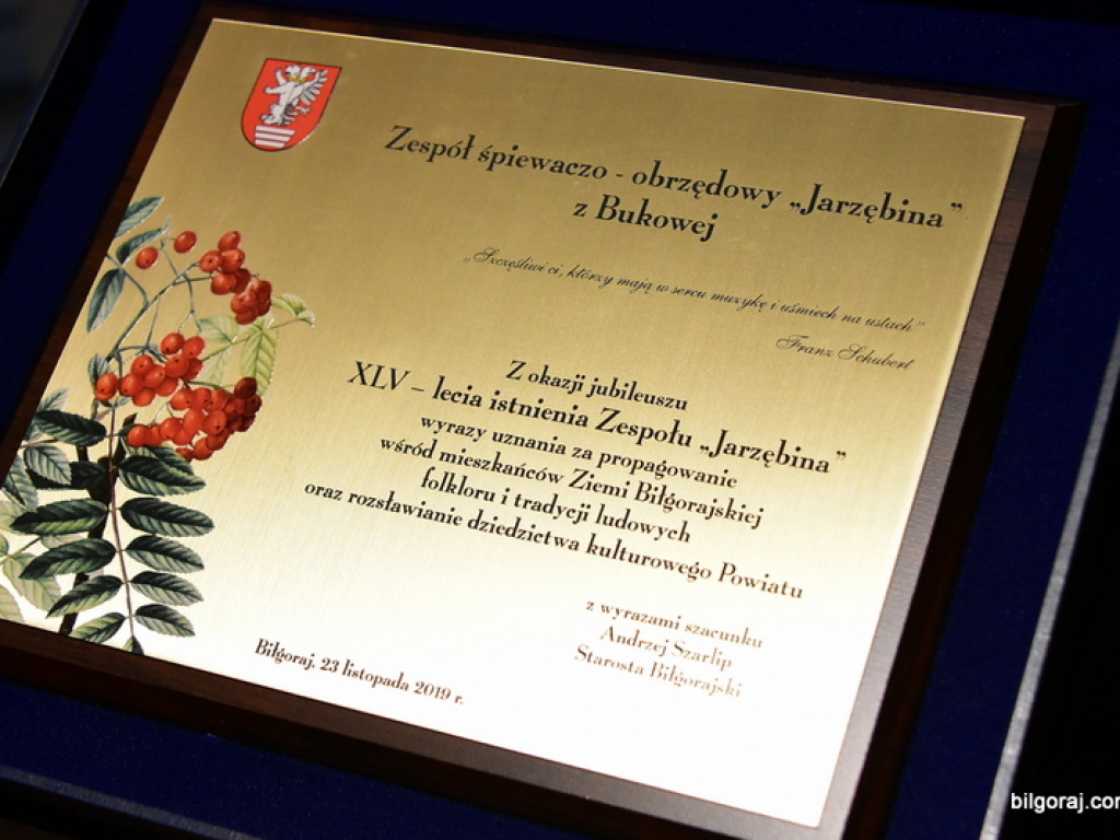 45-lecie Zespołu Śpiewaczo - Obrzędowego