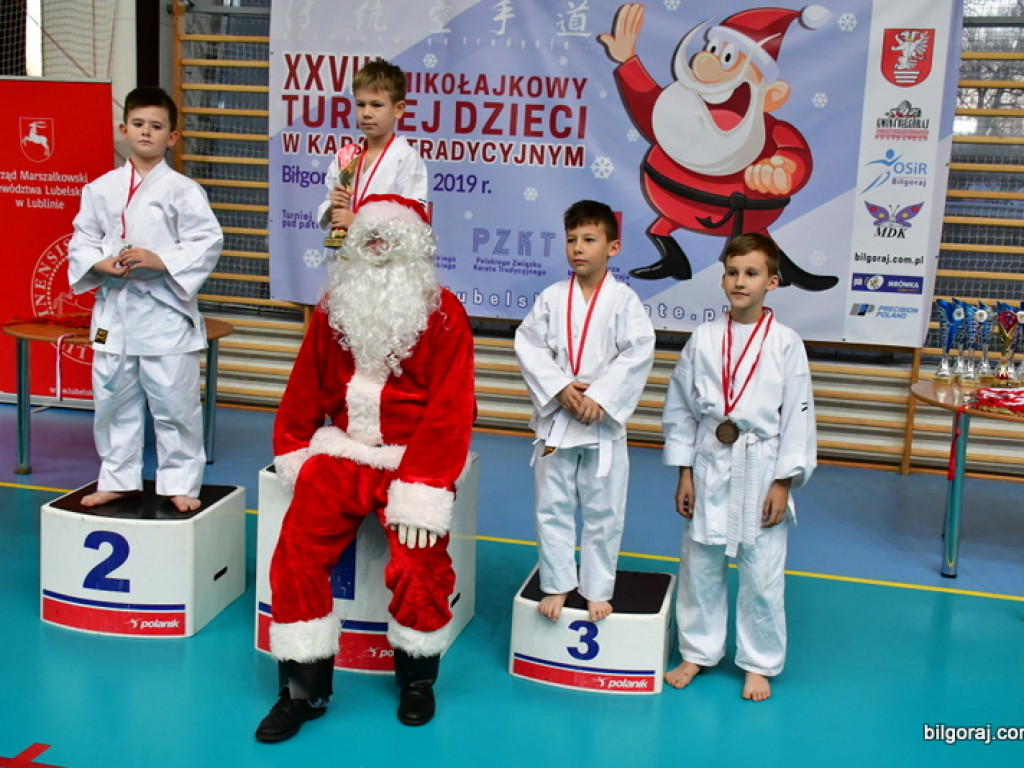 28. Mikołajkowy Turniej Karate Tradycyjnego dla Dzieci (FOTO)
