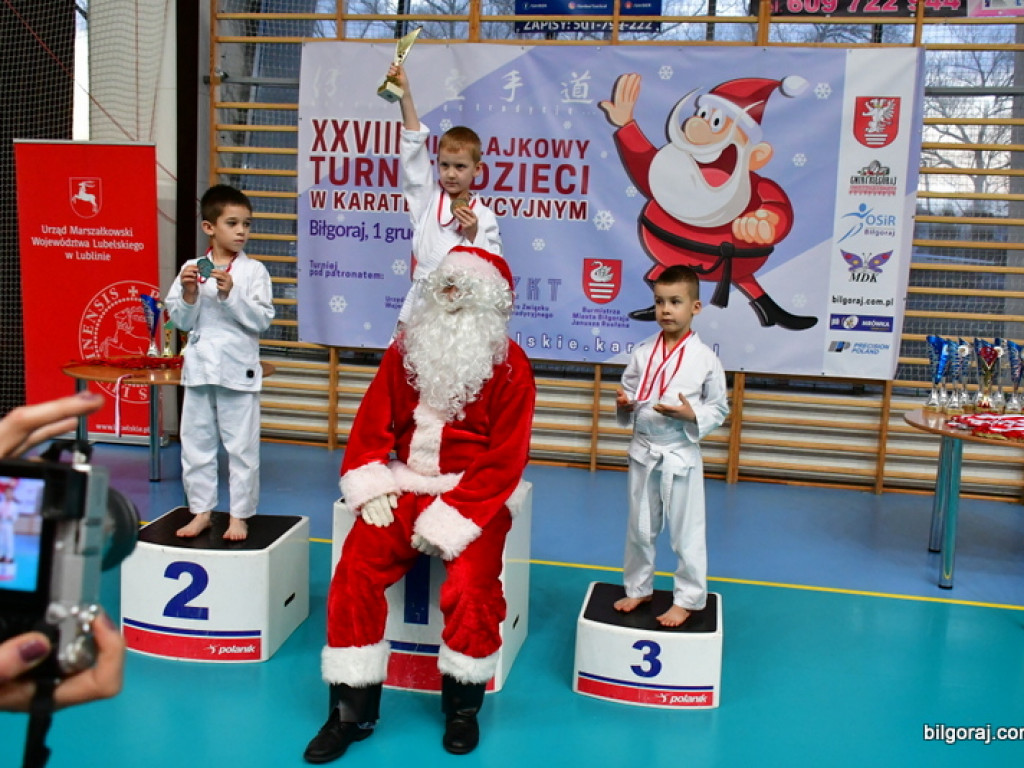 28. Mikołajkowy Turniej Karate Tradycyjnego dla Dzieci (FOTO)