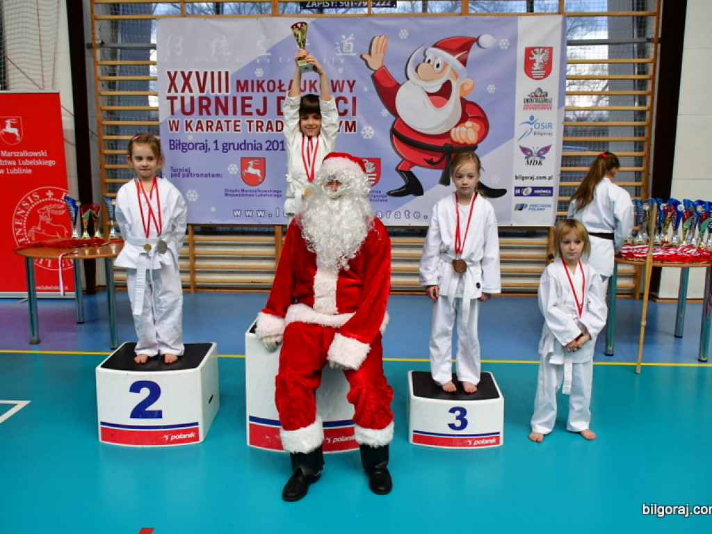 28. Mikołajkowy Turniej Karate Tradycyjnego dla Dzieci (FOTO)