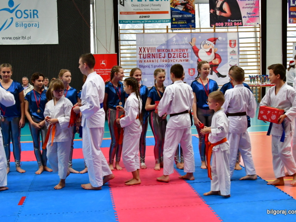 28. Mikołajkowy Turniej Karate Tradycyjnego dla Dzieci (FOTO)