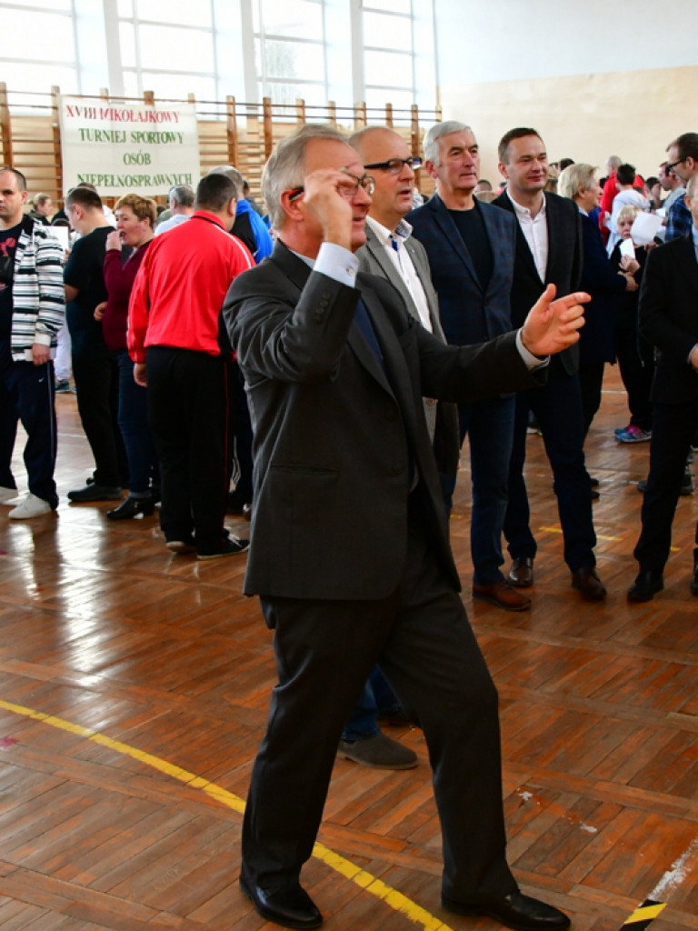 XVIII Mikołajkowy Turniej Osób Niepełnosprawnych (FOTO)