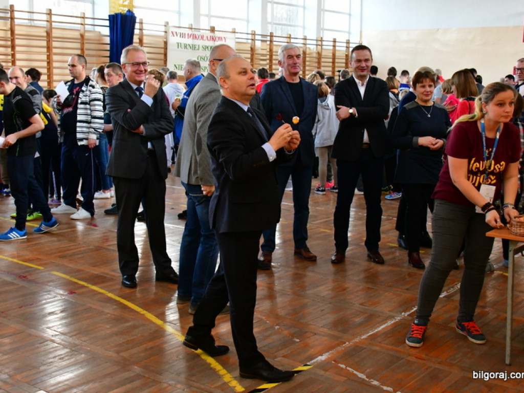 XVIII Mikołajkowy Turniej Osób Niepełnosprawnych (FOTO)