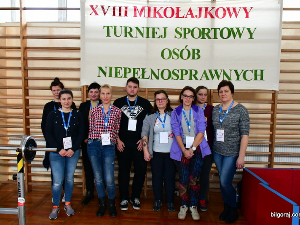 XVIII Mikołajkowy Turniej Osób Niepełnosprawnych (FOTO)