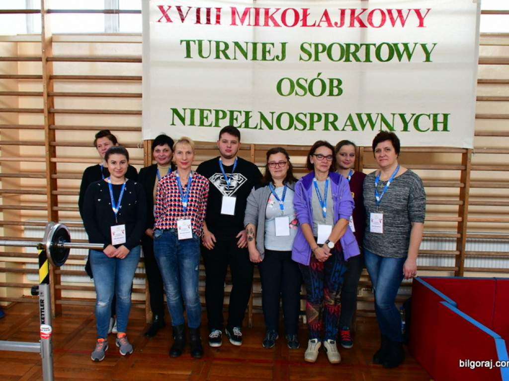 XVIII Mikołajkowy Turniej Osób Niepełnosprawnych (FOTO)