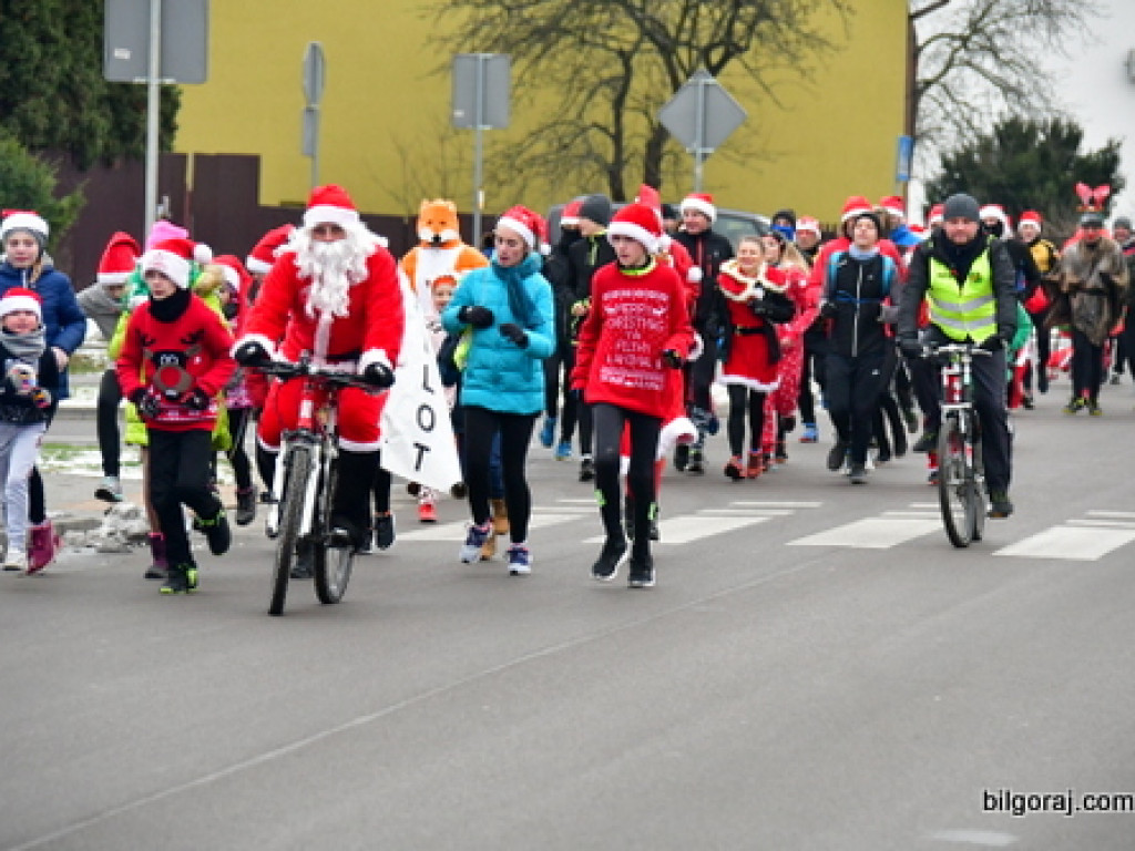Bieg mikołajkowy i IV Cross Bojarski (FOTO)