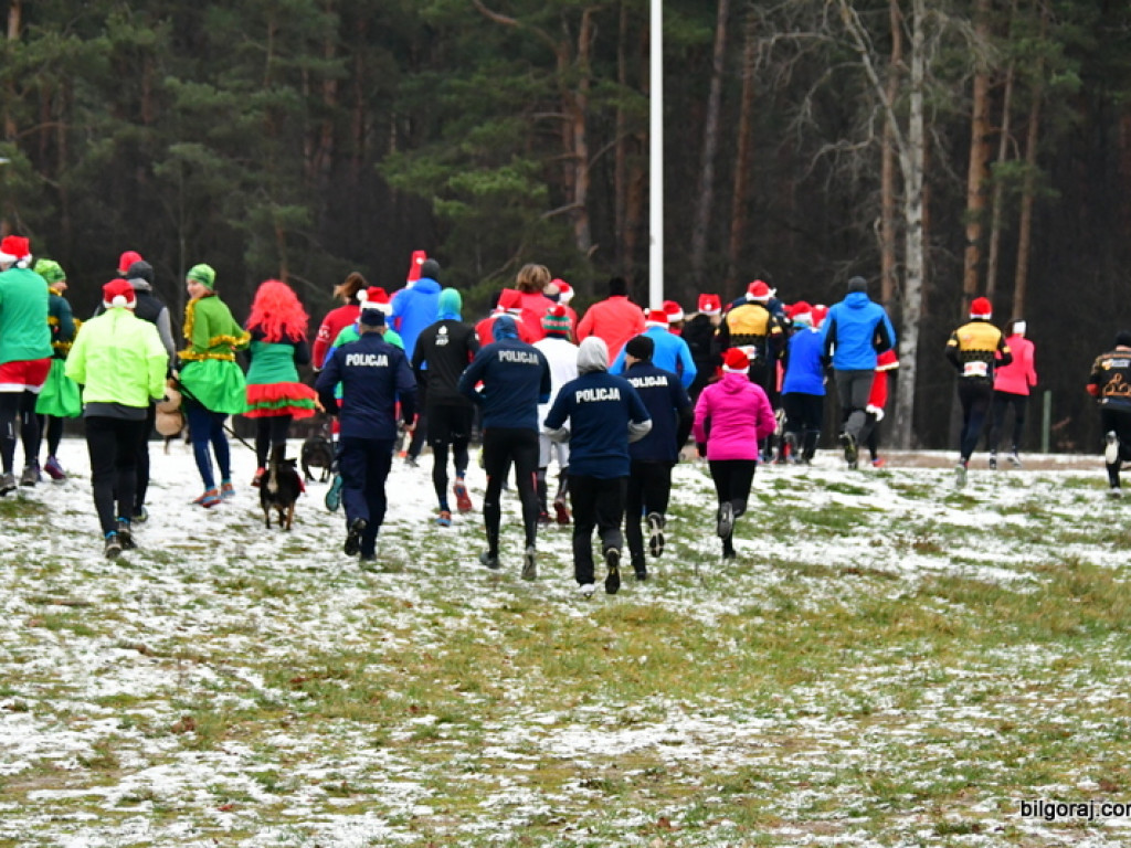 Bieg mikołajkowy i IV Cross Bojarski (FOTO)