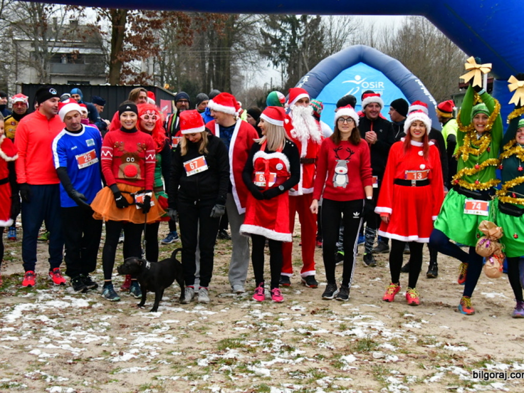 Bieg mikołajkowy i IV Cross Bojarski (FOTO)