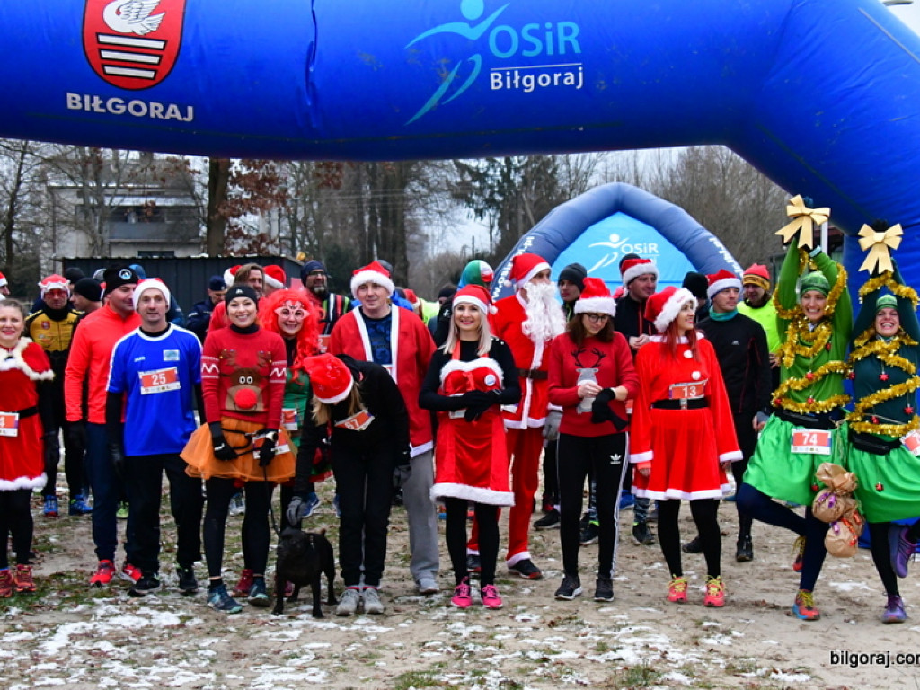 Bieg mikołajkowy i IV Cross Bojarski (FOTO)