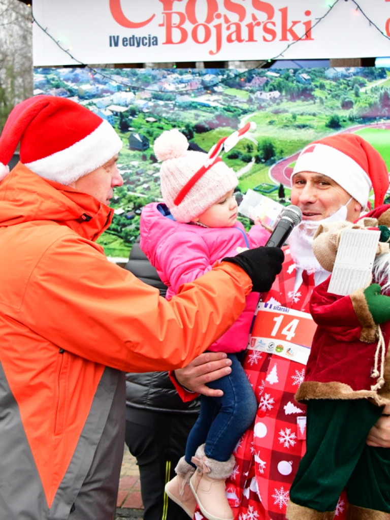 Bieg mikołajkowy i IV Cross Bojarski (FOTO)